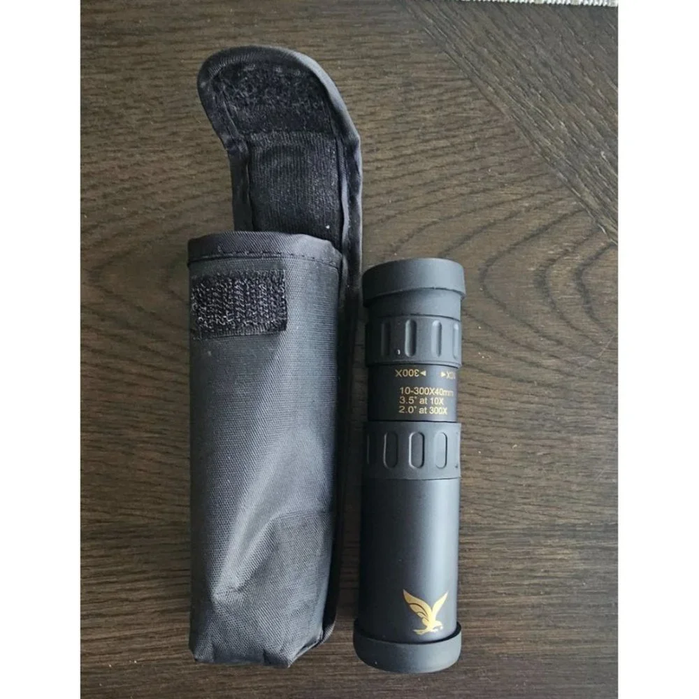 Metal Monocular Telescope‎ 10-300X40mm Super Telephoto Zoom